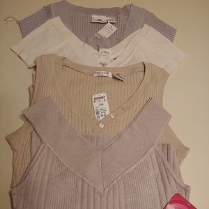 Joyce Leslie, Red Paint & Xhilaration Ladies Tops-Set of 4